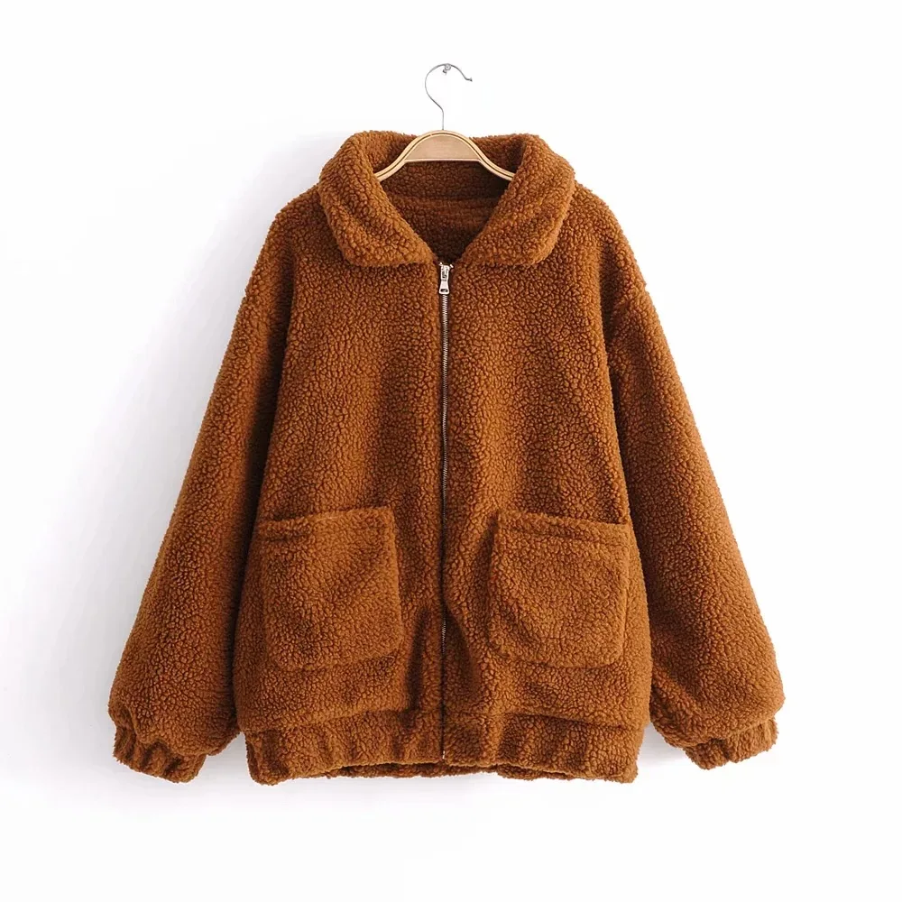 winter warm Lamb cashmere woman parkas pockets European style solid zipper turn down collar thick female long sleeve parkas
winter warm Lamb cashmere woman parkas pockets European style solid zipper turn down collar thick female long sleeve parkas