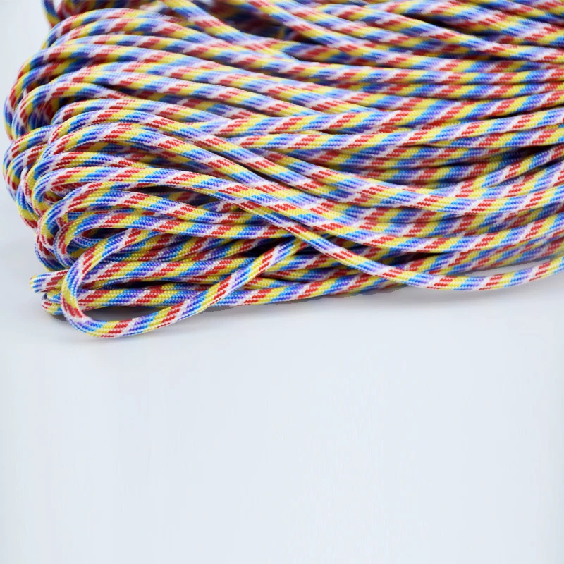 27 colors 100 Meters Paracord 4mm 7 Strands Rope Paracord Parachute Cord Lanyard Rope Mil Spec Type III 7 Strand Core Paracord
27 colors 100 Meters Paracord 4mm 7 Strands Rope Paracord Parachute Cord Lanyard Rope Mil Spec Type III 7 Strand Core Paracord