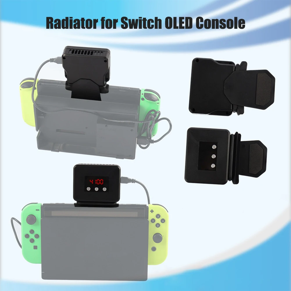 Вытяжной вентилятор с цифровым дисплеем подходит для консоли Nintendo Switch OLED внешний Кулер Радиатор игровые аксессуары
Вытяжной вентилятор с цифровым дисплеем подходит для консоли Nintendo Switch OLED внешний Кулер Радиатор игровые аксессуары