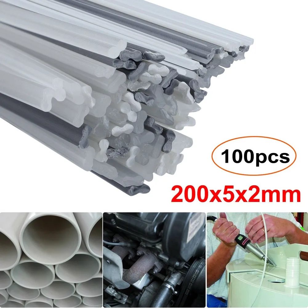100PCS Plastic Welding Rods ABS PP PVC PE Welding Sticks For Soldering Plastic Welder Semi-automatic Welding Machine
100PCS Plastic Welding Rods ABS PP PVC PE Welding Sticks For Soldering Plastic Welder Semi-automatic Welding Machine