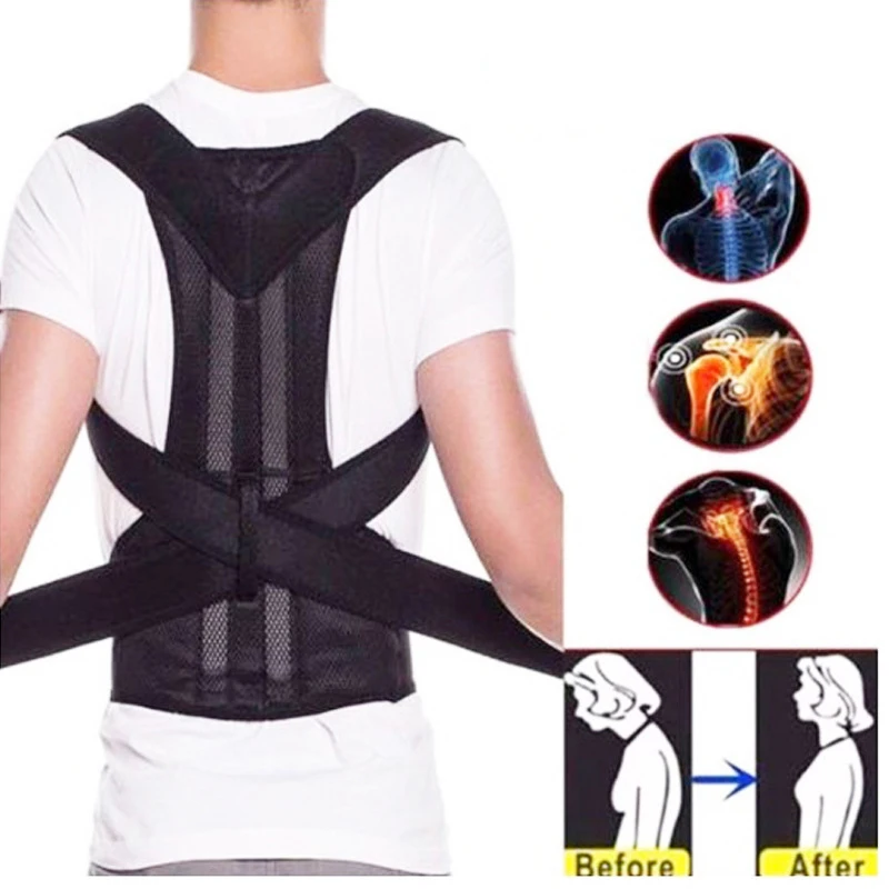 Adult Back Posture Correction Belt Shoulder Back Posture Corrector Invisible Anti-hunchback Spine Brace Supporter Support Belt
Adult Back Posture Correction Belt Shoulder Back Posture Corrector Invisible Anti-hunchback Spine Brace Supporter Support Belt