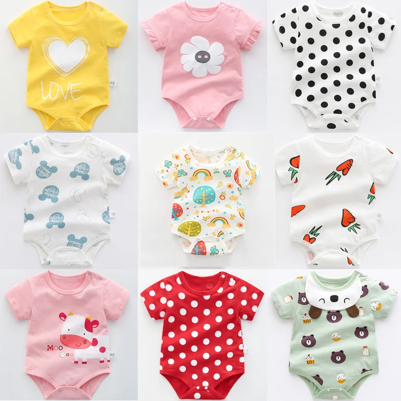 Baby Girl Romper Summer New Born Bodysuit Cartoon Baby Clothing Funny Baby Costume Pajamas Home Wear
Baby Girl Romper Summer New Born Bodysuit Cartoon Baby Clothing Funny Baby Costume Pajamas Home Wear