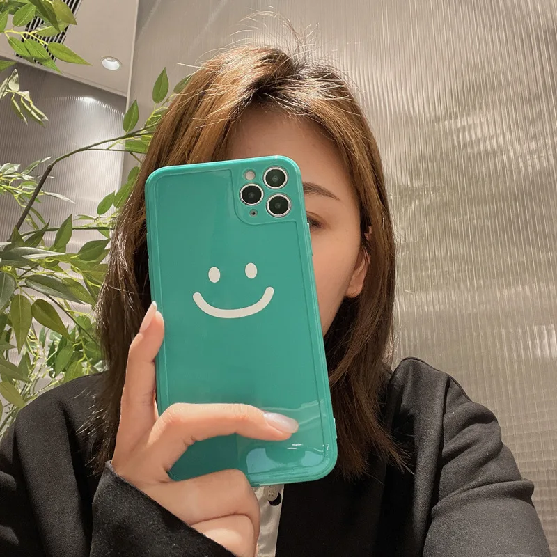 Милый мультяшный простой однотонный корейский чехол со смайликом для телефона iPhone 12 11 Pro Max Xr X Xs Max 7 8 Puls SE 2020, чехлы, мягкий чехол
Милый мультяшный простой однотонный корейский чехол со смайликом для телефона iPhone 12 11 Pro Max Xr X Xs Max 7 8 Puls SE 2020, чехлы, мягкий чехол