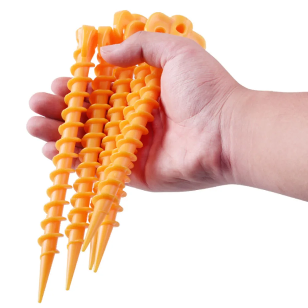 10PCS Plastic Tent Hook Stakes Camping Tents Accessories Ground Support Nails Peg Screw Anchor Shelter
10PCS Plastic Tent Hook Stakes Camping Tents Accessories Ground Support Nails Peg Screw Anchor Shelter