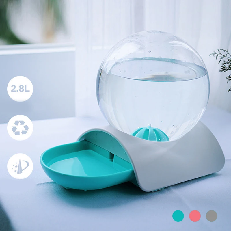 2.8L Pets Water Dispenser Cat Bubble Type Automatic Water Feeder for Dogs/cats Drink Water Lovely Snail Type 3 Colors Available
2.8L Pets Water Dispenser Cat Bubble Type Automatic Water Feeder for Dogs/cats Drink Water Lovely Snail Type 3 Colors Available