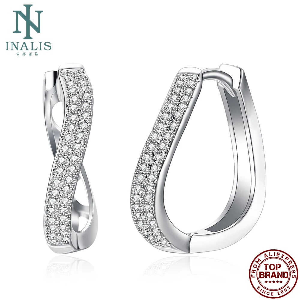 INALIS Geometry Clip Earring Pure Twinkle Cubic Zirconia Women's Earrings Wedding Exquisite Copper Fashion Jewelry Best Sale
INALIS Geometry Clip Earring Pure Twinkle Cubic Zirconia Women's Earrings Wedding Exquisite Copper Fashion Jewelry Best Sale