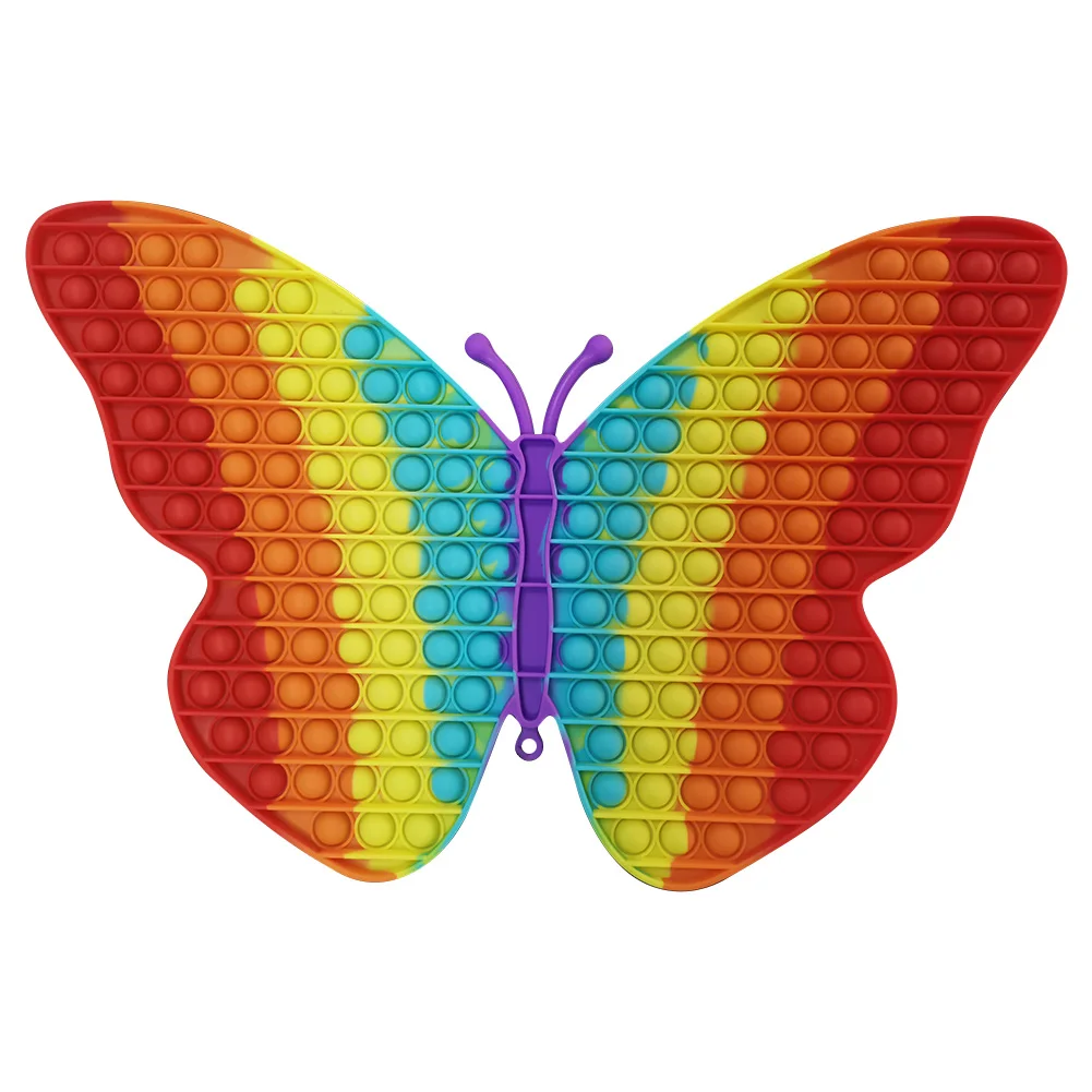Big Size Push Bubble Sensory Toys Butterfly Anti-stress Kids Soft Squeeze Toy for Autism Special Needs Fidget It антистресс
Big Size Push Bubble Sensory Toys Butterfly Anti-stress Kids Soft Squeeze Toy for Autism Special Needs Fidget It антистресс