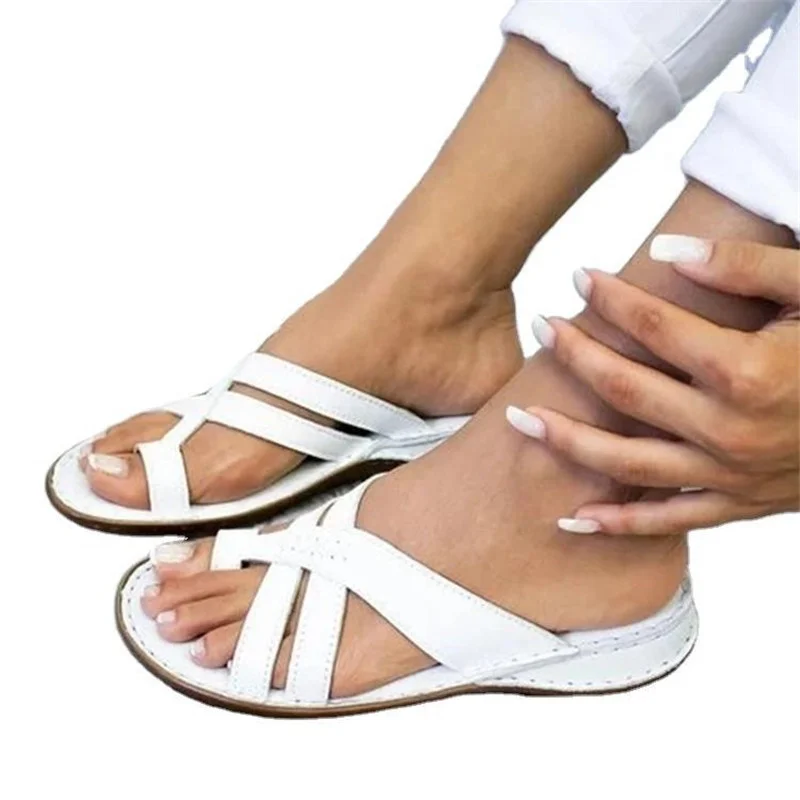 Women's Shoes Beach Shoes Casual Outdoor Slippers Comfortable Big Toe Foot Correction Corrector Summer Women Sandals Large Size
Women's Shoes Beach Shoes Casual Outdoor Slippers Comfortable Big Toe Foot Correction Corrector Summer Women Sandals Large Size