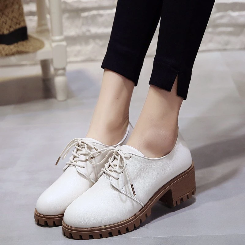 Med Heels Pumps For Women Chaussure Femme Round Toe Shoes Lace Up Mary Janes Luxury Vintage Chunky Sole Student Footwear
Med Heels Pumps For Women Chaussure Femme Round Toe Shoes Lace Up Mary Janes Luxury Vintage Chunky Sole Student Footwear