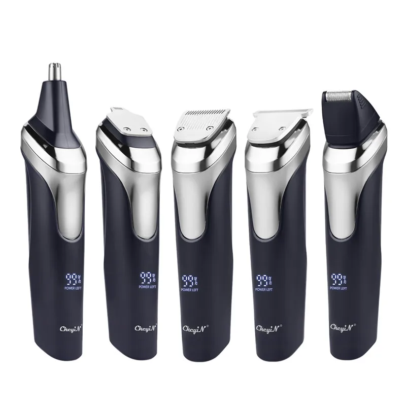 CkeyiN 5 in 1 Electric Hair Trimmer Kit USB Charging Facial Hair Trimmer Professional Cordless Shaver Cutting Machine
CkeyiN 5 in 1 Electric Hair Trimmer Kit USB Charging Facial Hair Trimmer Professional Cordless Shaver Cutting Machine