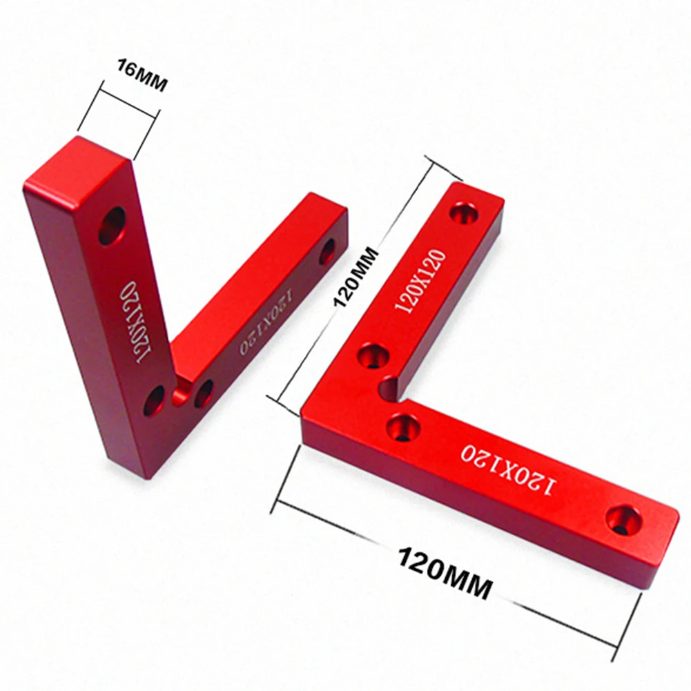2pcs Tools Carpenter Aluminium Alloy Squares Lightweight Corner Positioning 90 Degree Woodworking
2pcs Tools Carpenter Aluminium Alloy Squares Lightweight Corner Positioning 90 Degree Woodworking