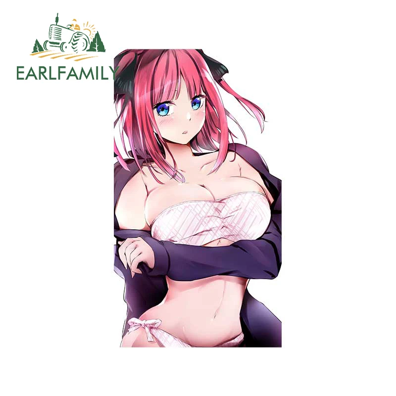 EARLFAMILY 13 см x 7,3 см для Nakano Nino забавная наклейка для автомобилей, водонепроницаемая наклейка с окклюзией, защита от царапин на дверь ноутбука
EARLFAMILY 13 см x 7,3 см для Nakano Nino забавная наклейка для автомобилей, водонепроницаемая наклейка с окклюзией, защита от царапин на дверь ноутбука