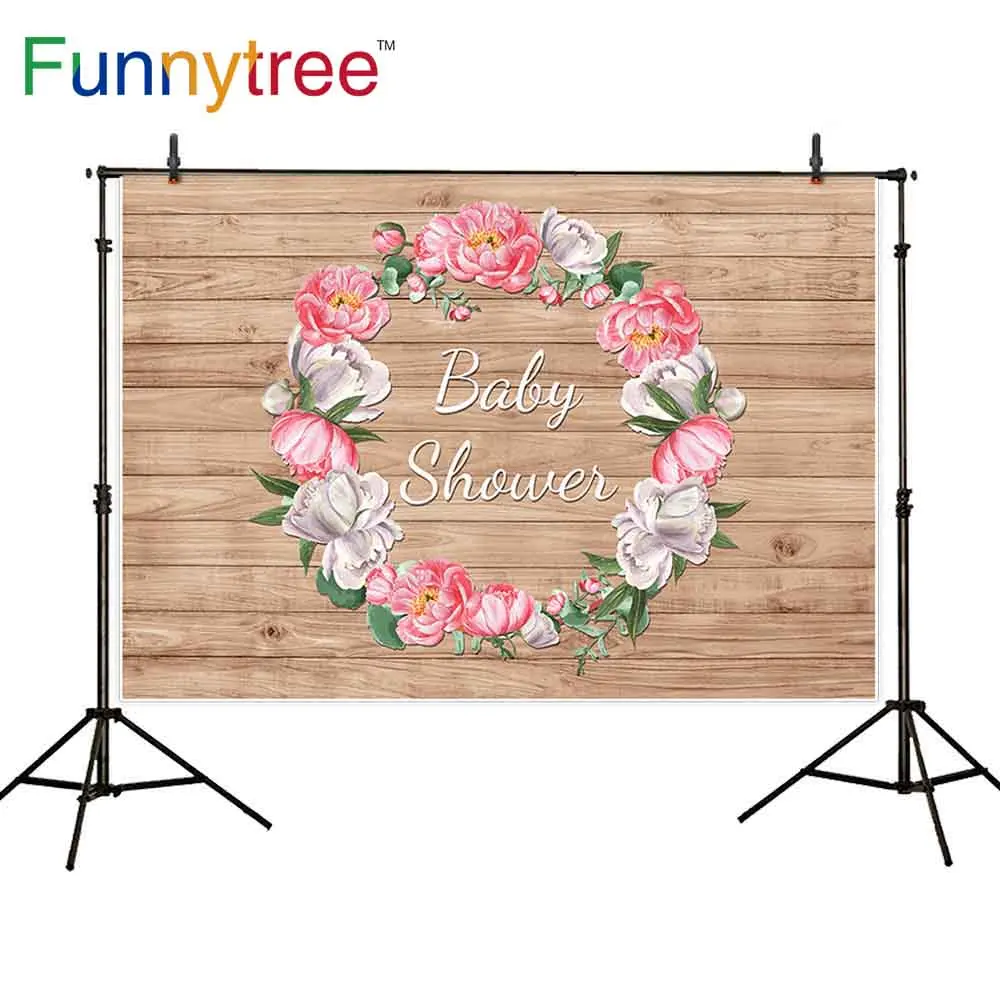 Funnytree photophone wood board Baby shower party flower Garland backdrops Party studio backgrounds photography photo camera
Funnytree photophone wood board Baby shower party flower Garland backdrops Party studio backgrounds photography photo camera