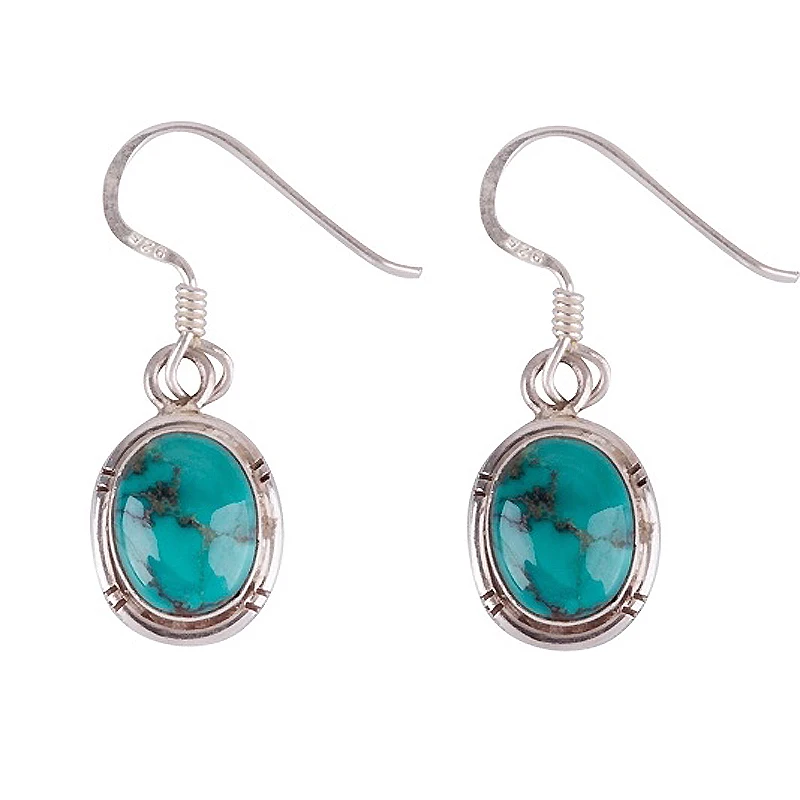 Nepal Handmade 925 Silver Accessories Turquoise Earrings Female Earrings Tibetan Style Personalized Creative Retro Ethnic Style
Nepal Handmade 925 Silver Accessories Turquoise Earrings Female Earrings Tibetan Style Personalized Creative Retro Ethnic Style