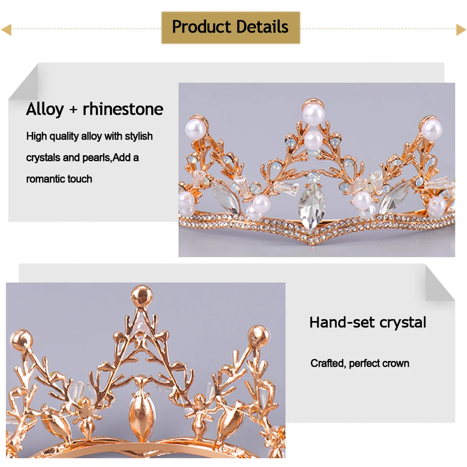Elegant Bling Child Crown Prom Wedding Hair Tiara Princess Rhinestone Crown Headband Hairband Headwear Ornament
Elegant Bling Child Crown Prom Wedding Hair Tiara Princess Rhinestone Crown Headband Hairband Headwear Ornament