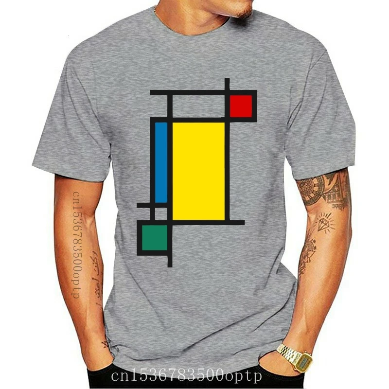 Новая стильная футболка Mondrian, мужские хлопковые Топы И Футболки с круглым вырезом, летняя/Осенняя белая одежда с коротким рукавом
Новая стильная футболка Mondrian, мужские хлопковые Топы И Футболки с круглым вырезом, летняя/Осенняя белая одежда с коротким рукавом