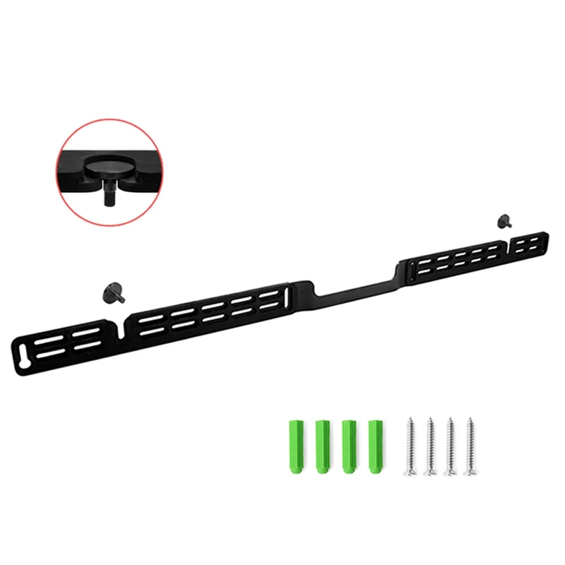 Wall Mount Bracket Aluminum Alloy Bracket for Sonos Arc Sound Bar Black 
Wall Mount Bracket Aluminum Alloy Bracket for Sonos Arc Sound Bar Black