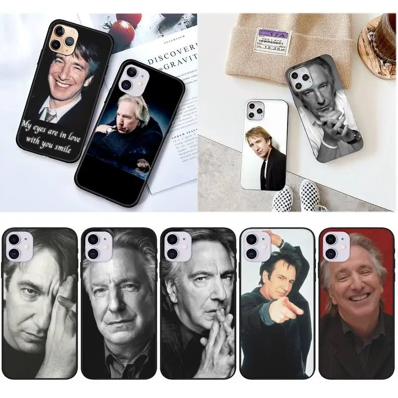 Чехол для телефона с Аланом Сидни Патриком рикманом iPhone 12 Mini 11 Pro XS Max X XR 7 8 Plus
