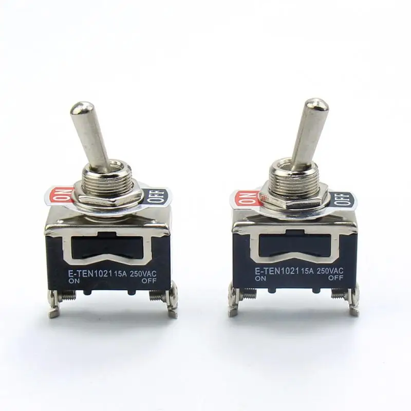5pcs 15A 250V ON/OFF SPST 2Pin Heavy Duty Rocker Switch Car Boat Rocker Toggle Switch With Waterproof Boot
5pcs 15A 250V ON/OFF SPST 2Pin Heavy Duty Rocker Switch Car Boat Rocker Toggle Switch With Waterproof Boot