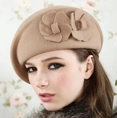 beret berets felt women 100% hat winter winter Flower beret French fedora Felt Winter Floral Beret Women Beanie Beanie wool wint
beret berets felt women 100% hat winter winter Flower beret French fedora Felt Winter Floral Beret Women Beanie Beanie wool wint