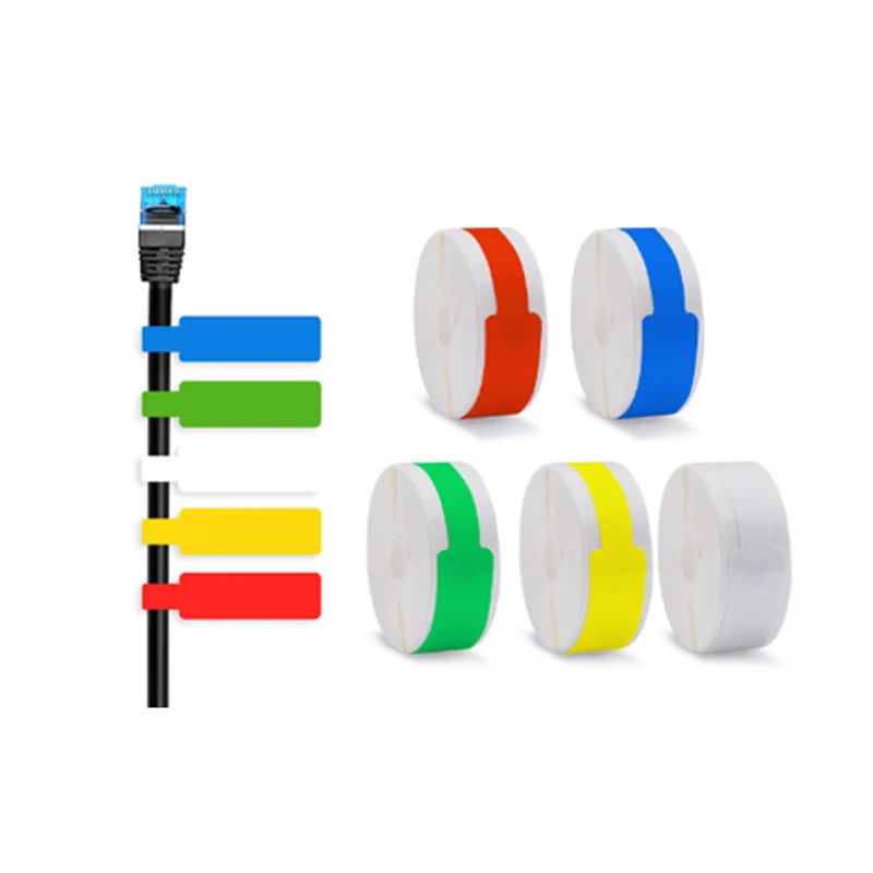 NiiMBOT D11 Printing Label Cable Network Fibel Wire Waterproof Anti-Oil Tear-Resistant Label Five Pure Color Sticker Paper Roll
NiiMBOT D11 Printing Label Cable Network Fibel Wire Waterproof Anti-Oil Tear-Resistant Label Five Pure Color Sticker Paper Roll