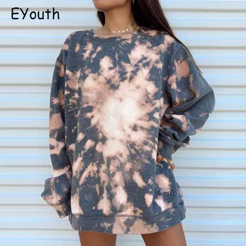 Streetwear Tie-dye Loose Sweatshirt Autumn Fashion Casual Long Women Sweatshirt Harajuku Hoodie High Street Hoodies Pullover
Streetwear Tie-dye Loose Sweatshirt Autumn Fashion Casual Long Women Sweatshirt Harajuku Hoodie High Street Hoodies Pullover