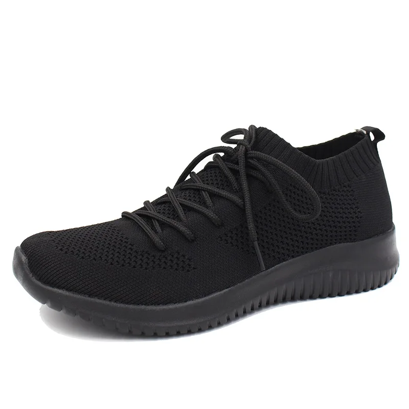 Women Shoes Lace-Up Knitting Sneakers Plus Size 42 Fashion Lady Lightweight Shoes Female Mesh Sneakers Flat Casual Tennis Shoes
Women Shoes Lace-Up Knitting Sneakers Plus Size 42 Fashion Lady Lightweight Shoes Female Mesh Sneakers Flat Casual Tennis Shoes