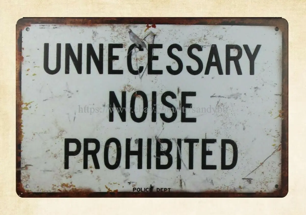 bedroom design Unnecessary Noise Prohibited metal tin sign
bedroom design Unnecessary Noise Prohibited metal tin sign