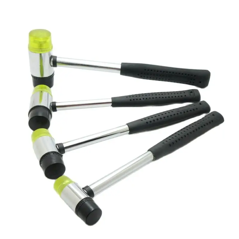 1 Pcs 30 MM Double Face Soft Tap Steel Pipe Handle Rubber Installation Hammer Interchangeable Head Nylon Leather Furniture
1 Pcs 30 MM Double Face Soft Tap Steel Pipe Handle Rubber Installation Hammer Interchangeable Head Nylon Leather Furniture