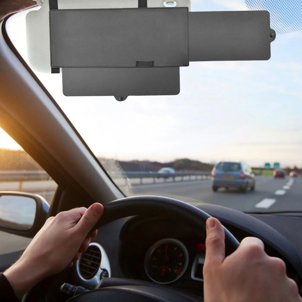 1X Car Shade Sun Visor Extender Shield Anti-glare Car Window Sun Protection Universal 31*13cm Lens Version Black
1X Car Shade Sun Visor Extender Shield Anti-glare Car Window Sun Protection Universal 31*13cm Lens Version Black