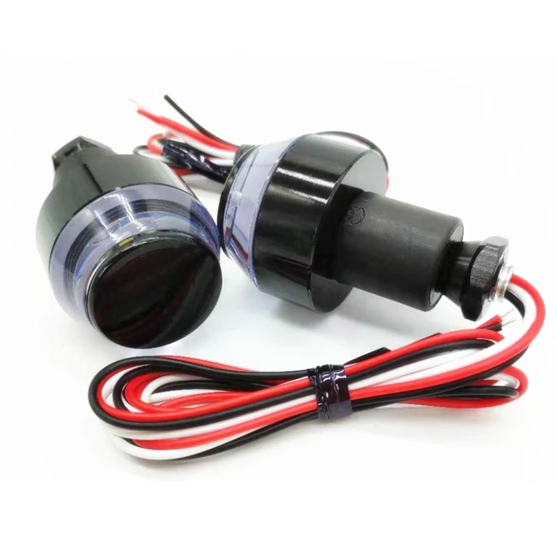 1 Pair Universal 12V Motorcycle Handlebar End LED Turn Signal Light Amber Moto Handle Side Marker Lamp Motorbike Accessories 
1 Pair Universal 12V Motorcycle Handlebar End LED Turn Signal Light Amber Moto Handle Side Marker Lamp Motorbike Accessories