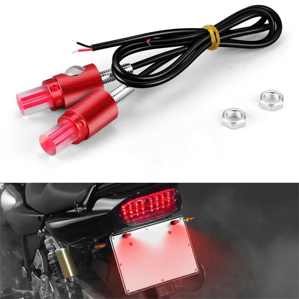 2pcs/set M6 Motorcycle License Plate Lights White Lamps Red LED Screw Car Lights Motorbike Bulbs Bolt
2pcs/set M6 Motorcycle License Plate Lights White Lamps Red LED Screw Car Lights Motorbike Bulbs Bolt