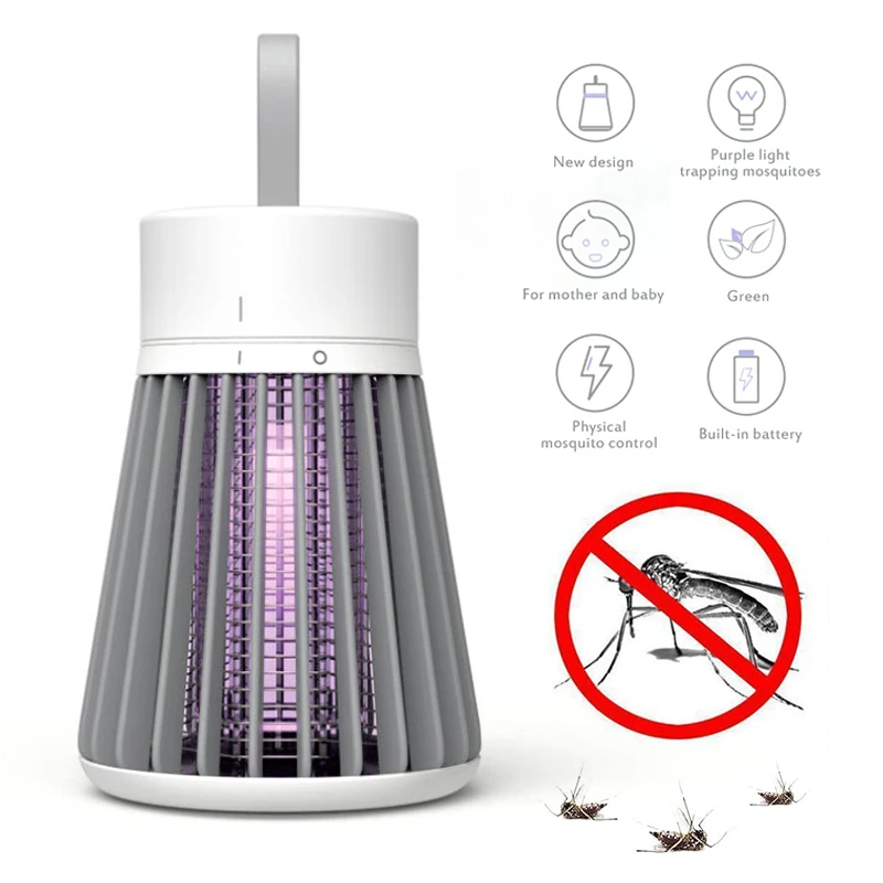 

Electric Mosquito Killer Lamp Photocatalyst Shock Mosquito Repellent Insect Killer LED Light Fly Bug Zapper Trap Pest Control