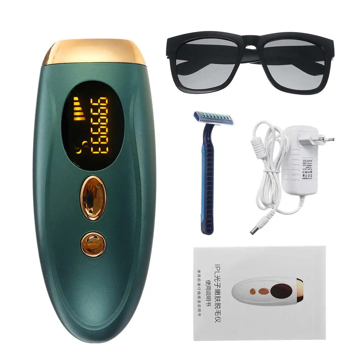 New Professional Permanent Laser Epilator Painless Photoepilator IPL Hair Remover Device for Body Legs Bikini Arm Armpits
New Professional Permanent Laser Epilator Painless Photoepilator IPL Hair Remover Device for Body Legs Bikini Arm Armpits