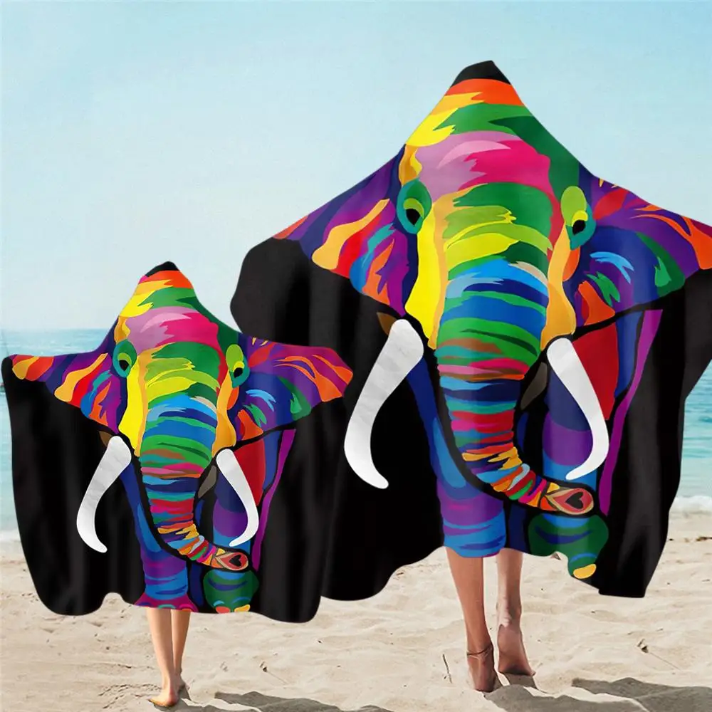 Новое пляжное полотенце с капюшоном с принтом животного для родителей и детей, быстросохнущее банное полотенце из микрофибры, банное полотенце, мягкое пляжное одеяло 
Новое пляжное полотенце с капюшоном с принтом животного для родителей и детей, быстросохнущее банное полотенце из микрофибры, банное полотенце, мягкое пляжное одеяло