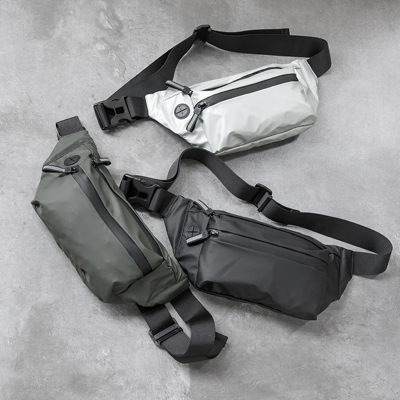 Waterproof men's Fanny pack fashion chest bag outdoor sports cross-body bag casual travel neutral bag
Waterproof men's Fanny pack fashion chest bag outdoor sports cross-body bag casual travel neutral bag