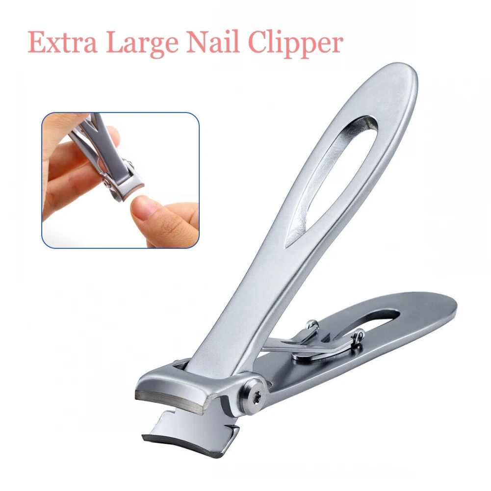 Professional Nail Clipper Stainless Steel Nail Cutter Fingernail Toenail Manicure Trimmer Toenail Clippers for Thick Nails
Professional Nail Clipper Stainless Steel Nail Cutter Fingernail Toenail Manicure Trimmer Toenail Clippers for Thick Nails