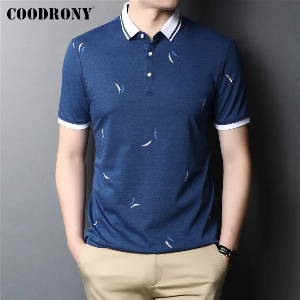 COODRONY Brand Spring Summer New Arrival Fashion Business Casual High Quality Cotton Short Sleeve Polo-Shirt Men Clothing C5133S
COODRONY Brand Spring Summer New Arrival Fashion Business Casual High Quality Cotton Short Sleeve Polo-Shirt Men Clothing C5133S