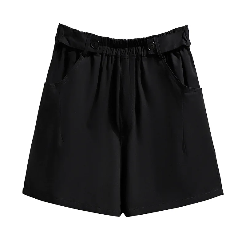 New 2021 ladies summer plus size Waist 150cm shorts for women large loose casual black wide leg cotton pocket shorts 5XL 6XL
New 2021 ladies summer plus size Waist 150cm shorts for women large loose casual black wide leg cotton pocket shorts 5XL 6XL