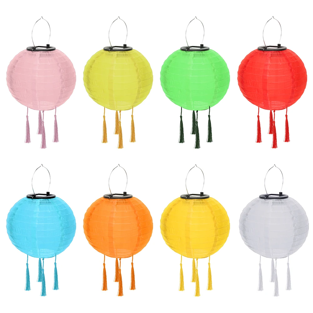10inch LED Solar Lanterns Solid Color Festival Light Waterproof Hanging Global Lamp Chandelier with Tassel Landscape Lighting
10inch LED Solar Lanterns Solid Color Festival Light Waterproof Hanging Global Lamp Chandelier with Tassel Landscape Lighting
