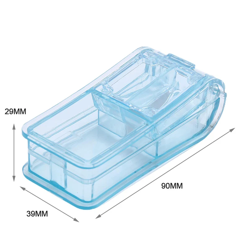 Pill Cutter Travel Medicine Box Splitter Drugs Tablet Cutter Divider Storage Case Pill Cases & Splitter
Pill Cutter Travel Medicine Box Splitter Drugs Tablet Cutter Divider Storage Case Pill Cases & Splitter