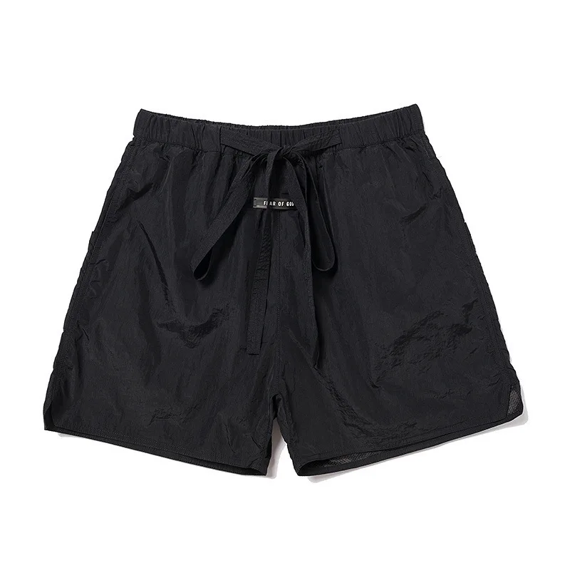 Season 6 2021 fog fashion men's main line high street ribbon drawstring nylon beach shorts Capris
Season 6 2021 fog fashion men's main line high street ribbon drawstring nylon beach shorts Capris