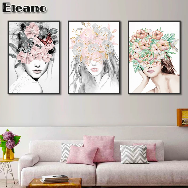 Canvas Painting Abstract Watercolor Flower Woman Aesthetic Room Decor Figure Poster and Prints Creativity Modern Art Painting
Canvas Painting Abstract Watercolor Flower Woman Aesthetic Room Decor Figure Poster and Prints Creativity Modern Art Painting
