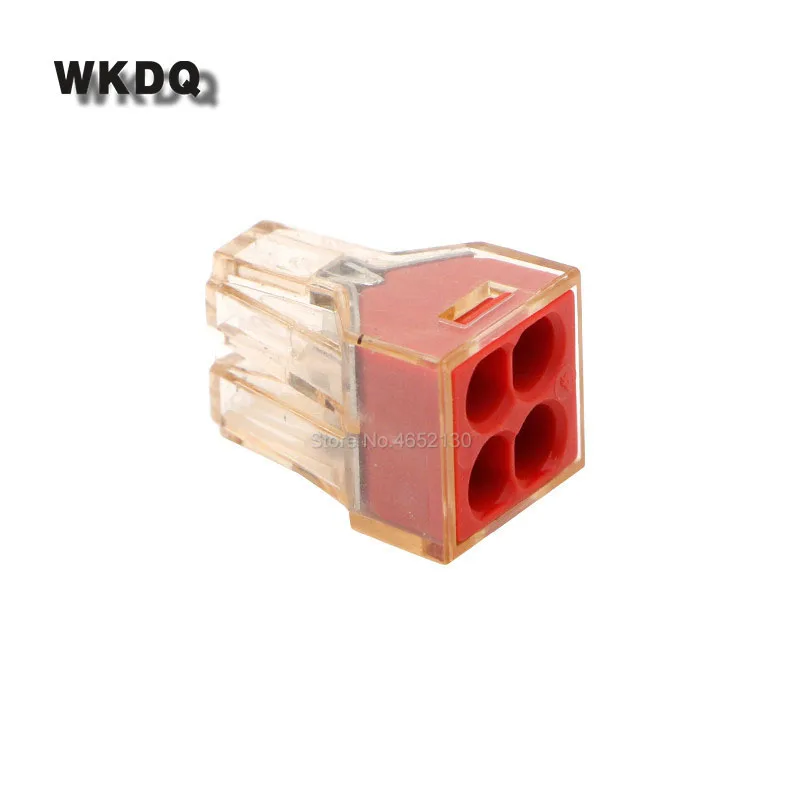 10Pcs 773 604 Quick Push-in Connector Fast Connection 4mm² 4-Conductor Electrical Push Wire 773 Series Terminals Junction Box
10Pcs 773 604 Quick Push-in Connector Fast Connection 4mm² 4-Conductor Electrical Push Wire 773 Series Terminals Junction Box
