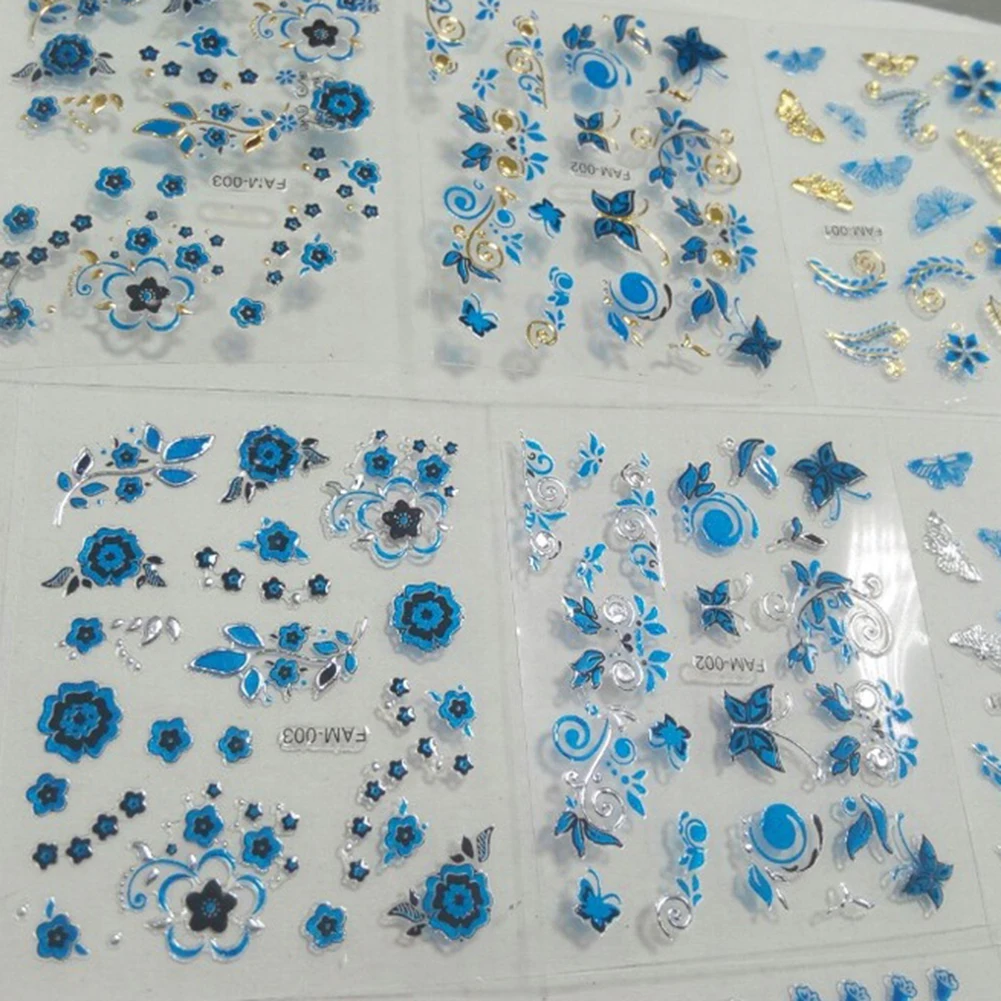 Nail Stickers 24 Sheets Flower Leaf Butterfly 3D Nail Art Water Transfer Stickers Decal Manicure Decoration 2019 Fashion
Nail Stickers 24 Sheets Flower Leaf Butterfly 3D Nail Art Water Transfer Stickers Decal Manicure Decoration 2019 Fashion