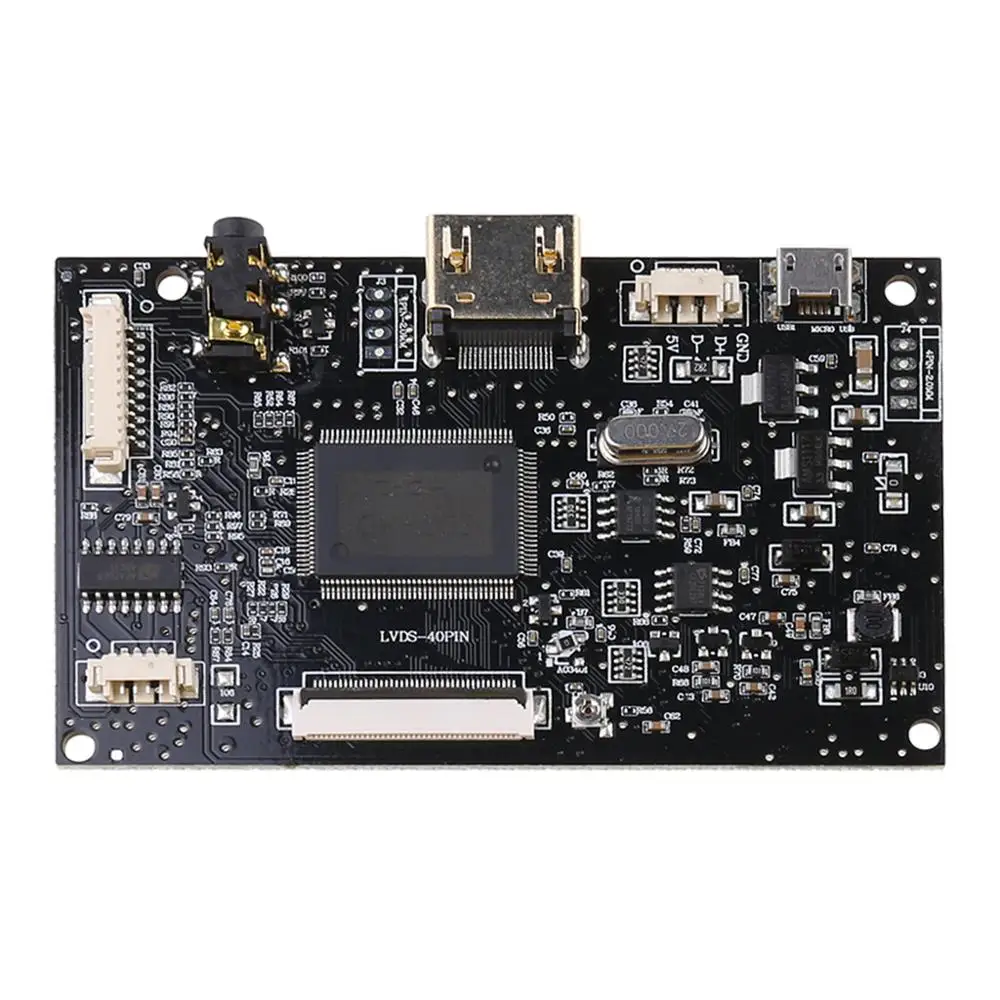 Плата контроллера ЖК-драйвера, HDMI-compatible + аудио 40Pin для панели EJ070NA02 1024x768
Плата контроллера ЖК-драйвера, HDMI-compatible + аудио 40Pin для панели EJ070NA02 1024x768