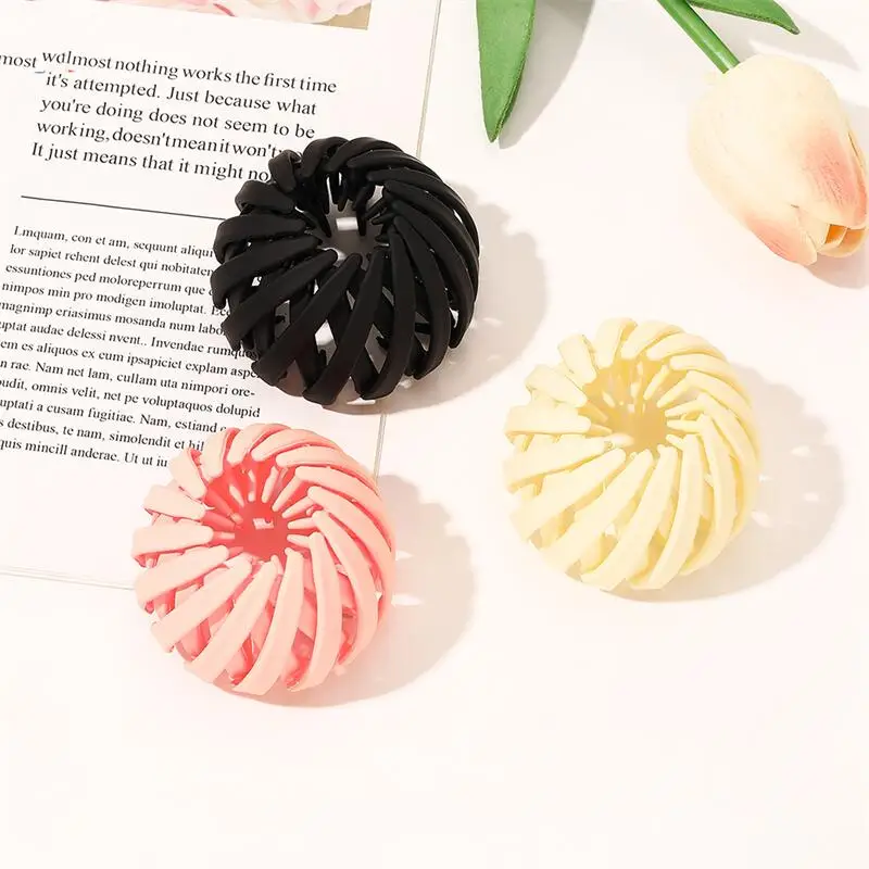 Frosted Lazy Bird's Nest Tray Hairpin Hairball Hair Clip Female Temperament Horsetail Buckle Catch Clip Headwear
Frosted Lazy Bird's Nest Tray Hairpin Hairball Hair Clip Female Temperament Horsetail Buckle Catch Clip Headwear