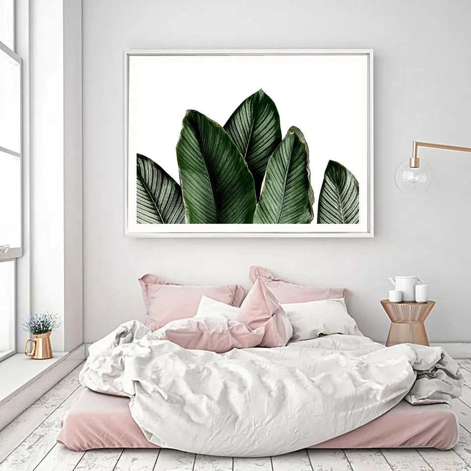 Green Leaves Poster Nordic Canvas Painting Palm leaf Wall Art Pictures For Living Room Modern Home Decorative Prins On The Wall
Green Leaves Poster Nordic Canvas Painting Palm leaf Wall Art Pictures For Living Room Modern Home Decorative Prins On The Wall