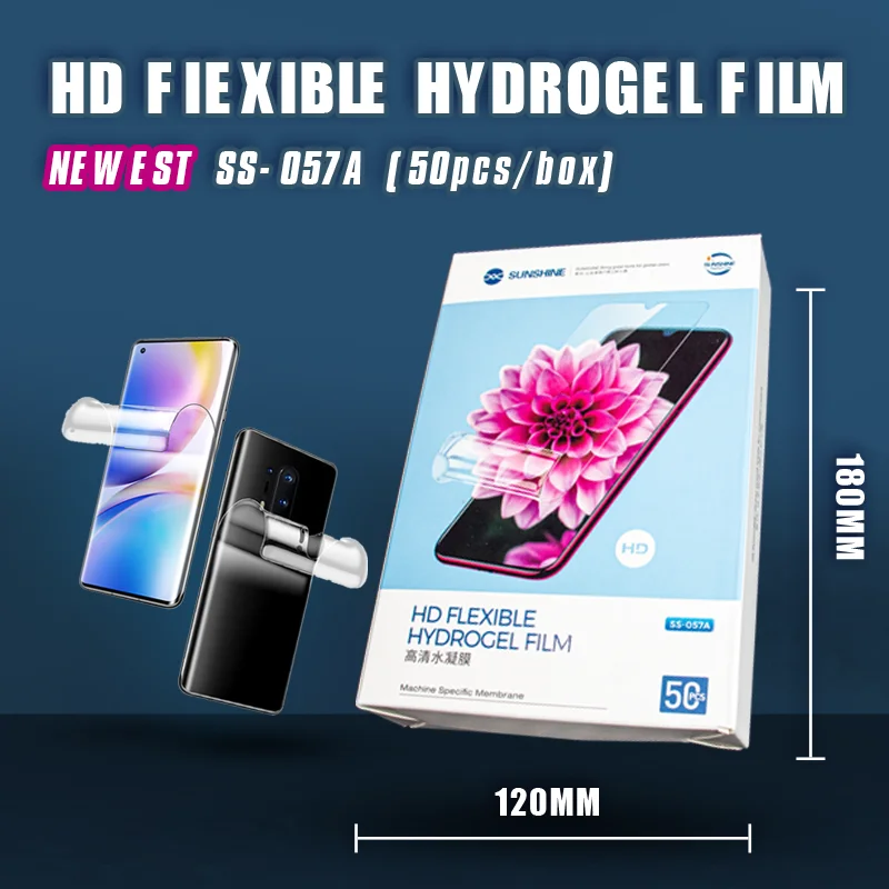 SUNSHINE SS-057A SS-057 Film Flexible Hydraulic Film for Mobile Phones Screen Front Film Protector For SS-890C Auto Machine
SUNSHINE SS-057A SS-057 Film Flexible Hydraulic Film for Mobile Phones Screen Front Film Protector For SS-890C Auto Machine