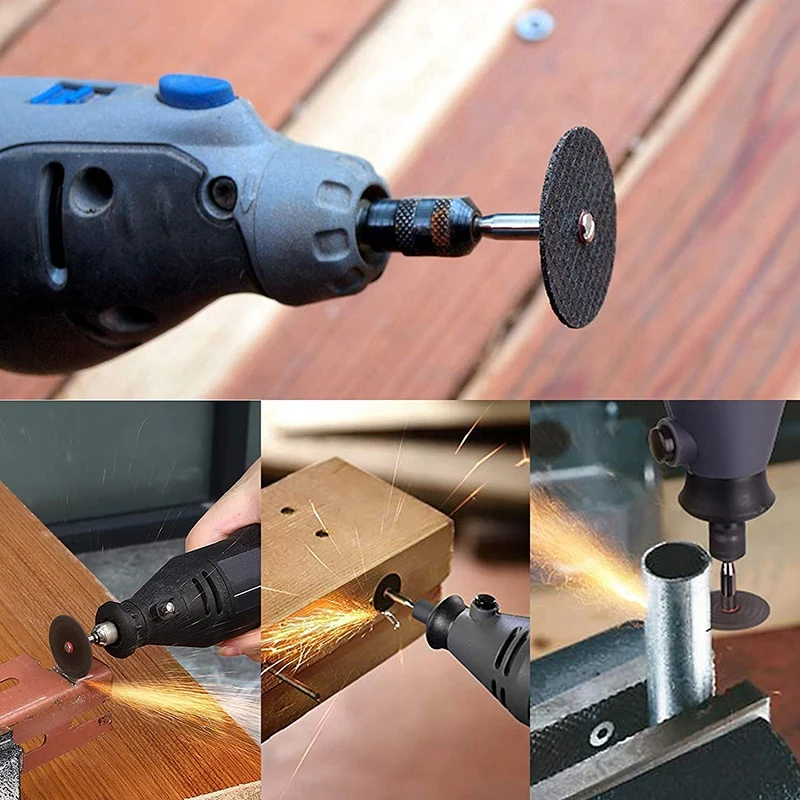 TOP 36Pcs Cutting Wheel Set for Rotary Tool, Cutter Kit with Screwdrivers and Mandrels for Wood Glass Plastic Stone Metal 
TOP 36Pcs Cutting Wheel Set for Rotary Tool, Cutter Kit with Screwdrivers and Mandrels for Wood Glass Plastic Stone Metal